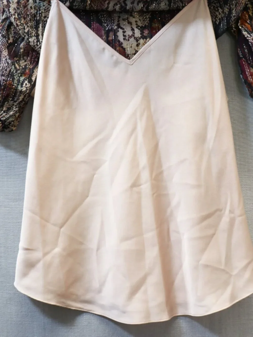 NWT Rebecca Taylor XL SILK Blouse Watercolor Snake Print Gold Metallic Ruffle